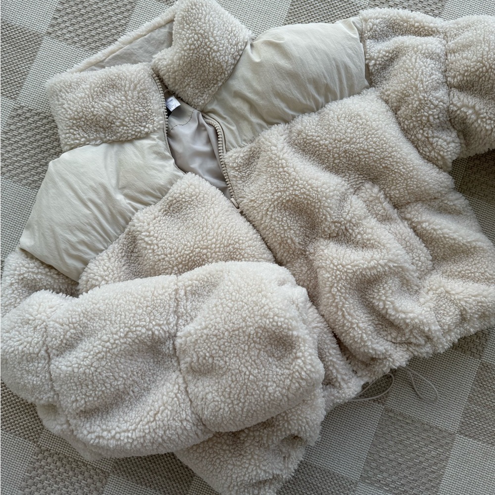 Teddy fleece padded jacket